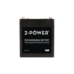 2-Power 2P5-12 12V 5Ah VRLA Bezpečnostní baterie F2 ( Faston 250 )
