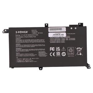 2-Power baterie CBP3848A ( B31N1732 alternative )3 ?lánková Baterie do Laptopu 11,4V 3600mAh