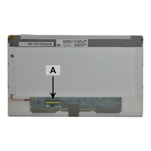 2-Power náhradní LCD panel pro notebook 10.1'' WSVGA 1024x600 LED lesklý 40pin