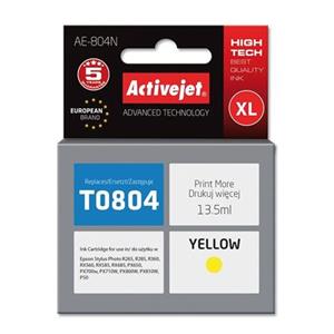ActiveJet inkoust Epson T0804 R265/R360/RX560 Yellow, 12 ml AE-804