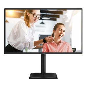 AOC LCD Q27E4CV 27" IPS/2560x1440@120Hz/4ms/350cd/HDMI/DP/4xUSB/USB-C dock/RJ45/Repro/Pivot/HAS/5 let