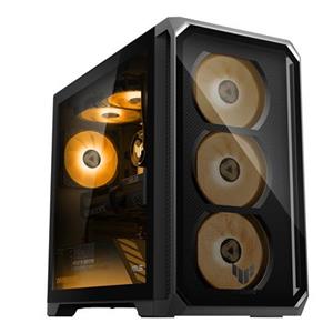 ASUS TUF T500 Tower - Ryzen 7 8700F/16GB/1TB SSD/RTX 5060Ti 8GB/600W/3y PUR/Bez OS/šedá