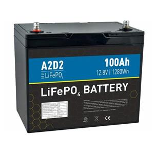 Avacom A2D2 baterie LiFePO4 12,8V 100Ah M8 (NewCell cells)