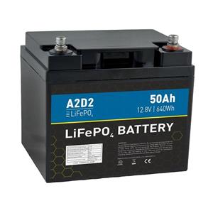 Avacom A2D2 baterie LiFePO4 12,8V 50Ah M6