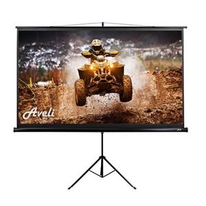 AVELI projekční plátno stativ, 265x149cm (16:9) 120", černý tubus