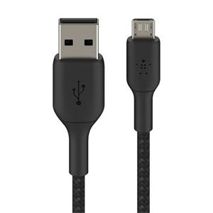 Belkin BOOST CHARGE™ microUSB kabel, 1m, černý - odolný