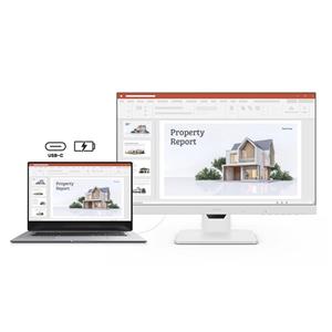 BenQ LCD GW2786TC 27" IPS/1920×1080/100Hz/5ms/DP/HDMI/USB-C/ Daisy Chain/Jack/Repro/VESA/Pivot/bílá