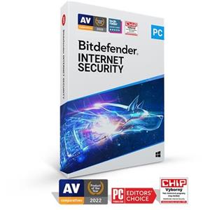 Bitdefender Internet Security 10 zařízení na 1 rok
