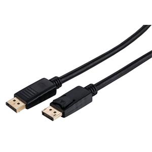 C-TECH Kabel DisplayPort 1.2, 4K@60Hz, M/M, 0,5m