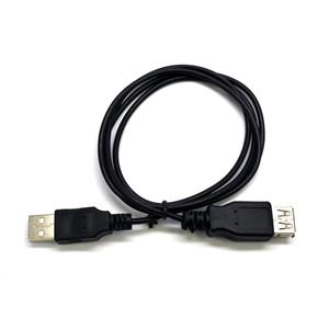 C-TECH Kabel USB A-A 1,8m 2.0 prodlužovací, černý