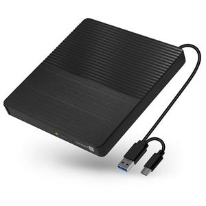 CONNECT IT 3v1 SlimDrive Externí CD/DVD mechanika USB-C/A