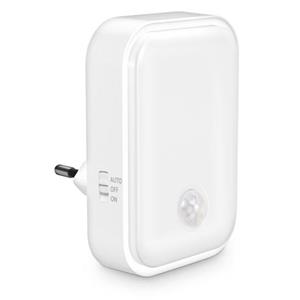 CONNECT IT SPARKLE 1 SENSOR noční světlo s pohybovým čidlem, 3 úrovně osvětlení, BÍLÁ