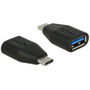 Delock Adaptér SuperSpeed USB 10 Gbps (USB 3.1 Gen 2) USB Type-C samec > Typ-A samice