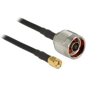 Delock anténní kabel N Plug > RP-SMA Plug CFD200 1.5 m, nízká ztráta