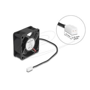 Delock Axiální ventilátor: 5 V DC, 80 x 80 x 25 mm, černý