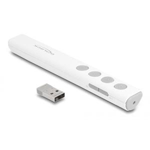 Delock Laserové Ukazovátko USB, bílá