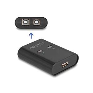 Delock Přepínač USB 2.0, 2 PC na 1 zařízení