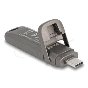 Delock USB 20 Gb/s USB-C Memory Stick 256 GB, Rychlost čtení: 1980 MB/s - Kovové pouzdro