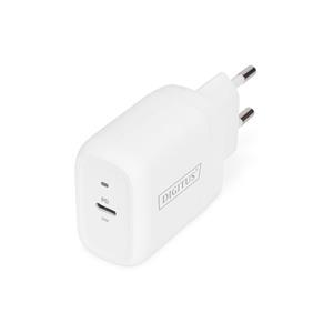 DIGITUS univerzální nabíjecí adaptér, USB-C, 20 W, bílý