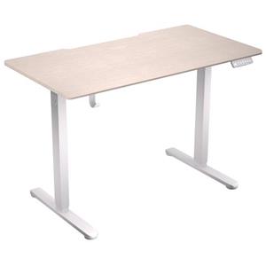 Endorfy Atlas S Electric Light Wood,Herní stůl, motorizovaný, výškově stavitelný, cable management, 114×60cm, nosnost 50kg