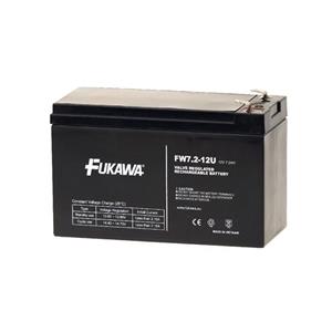 FUKAWA akumulátor FW 7,2-12 F2U (12V; 7,2Ah; faston F2-6,3mm; životnost 5let)