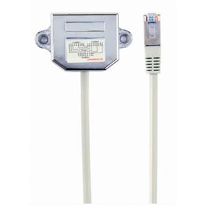 GEMBIRD NCA-SP-02 – Rozbočovač LAN portu FTP, 2× RJ45