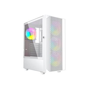 GEMBIRD počítačová skříň Fornax 4000 ARGB,bílá