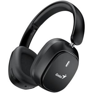 Genius HS-820BT Headset, náhlavní, bezdrátový, skládací, mikrofon, 40mm měniče, BT 5.4, 22h výdrž, USB-C,3.5mm jack,čer.