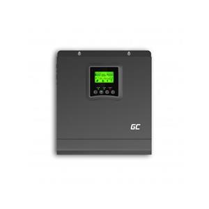 Green Cell Solární invertor Off Grid Invertor s MPPT solární nabíječkou 24VDC 230VAC 2000VA / 2000W čistá sinusovka