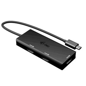 i-tec USB-C Triple 4K HDMI Video Adapter, Power Delivery 100W