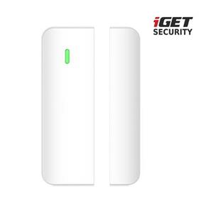 iGET SECURITY MP4 - Bezdrátový magnetický senzor pro dveře/okna pro alarm iGET SECURITY M6, výdrž baterie až 5 let