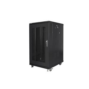 LANBERG Volně stojící skříň 19" 22U/600x800 černá (RAL9004) (v rozloženém stavu) 3 ze 3