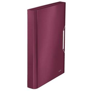 LEITZ Aktovka na dokumenty s přihrádkami STYLE, granátově červená