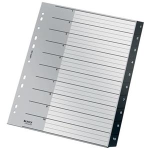 LEITZ Ekologické rejstříky RECYCLE 1-10 A4 PP