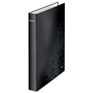 LEITZ Kroužkový pořadač WOW, A4+, 2DR/25mm, černá