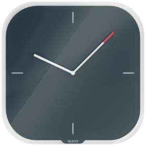 LEITZ Nástěnné hodiny Cosy, sametová šedá