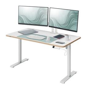 LEITZ Výškově nastavitelný elektrický ergonomický stůl Ergo bílý 120x70 cm + LEITZ Ergo základna