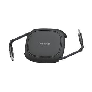Lenovo 240W USB-C Retractable Cable = rolovací USB-C to USB-C napájecí a datový kabel v černé barvě