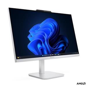 Lenovo A105 24 AIO Ryzen 5 40/8GB/SSD 512GB/23,8"/FHD/IPS/250nitů/60Hz/65W/WIN11 Home/stříbrná