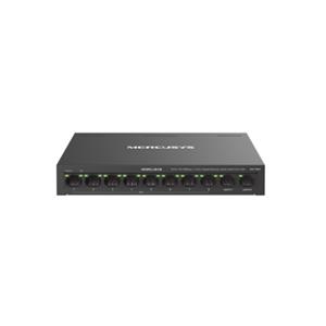 Mercusys MS110CP 8portový 10/100 Mb/s + 2portový gigabitový stolní switch s 8 porty PoE+