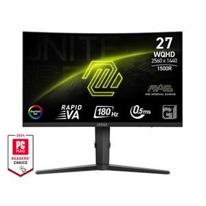 MSI Gaming monitor MAG 275QF E20 27" Rapid IPS/2560x1440 WQHD/200Hz/0,5ms/2xHDMI/DP/černá