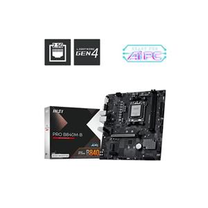 MSI PRO B840M-B/AM5/2x DDR5 UDIMM/mATX