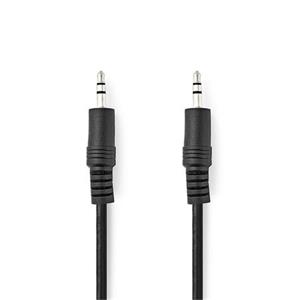 Nedis CAGL22000BK15 - Stereo Audio Kabel | 3,5mm Zástrčka - 3,5mm Zásuvka | 1.5 m | Černá