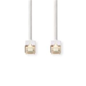 Nedis CCBW85221WT200 - CAT6 S/FTP Síťový Kabel | RJ45 (8P8C) Zástrčka – RJ45 (8P8C) Zástrčka | 20 m | Bílá barva