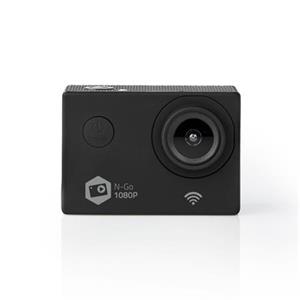 Nedis PCAM2530BK - Digitální Fotoaparát| Duální Obrazovka | 48 MPixel | 4K@30fps | 5 MPixel CMOS | Černá