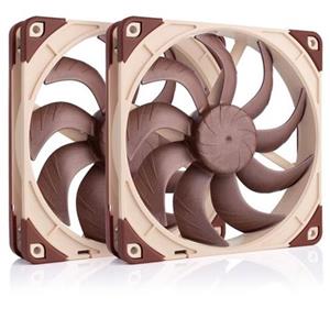 Noctua NF-A14x25 G2 PWM Sx2-PP, 140x140x25mm, 4pin PWM, 2ks