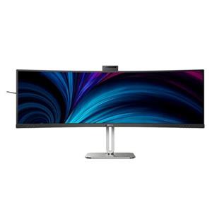 Philips LCD 49B2U6903CH 48,8" zakř. VA/5120x1440@120Hz/4ms/500cd/2xHDMI/DP/6xUSB/USB-C dock/RJ45/Webcam/Repro/HAS/5 let