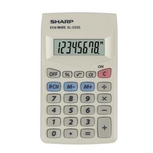 PLATINET SHARP CALCULATOR HANDHELD BOX EL233S