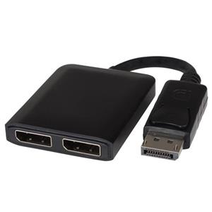 PremiumCord adaptér DisplayPort - 2x DisplayPort, MST,rozšíření+zrcadlení+2 obrazy, 4K*2K