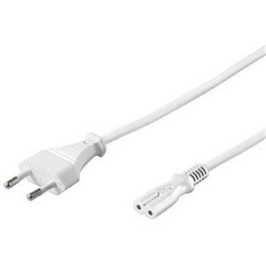 PremiumCord Kabel síťový 230V k magnetofonu 2m bílý